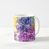 Mug Douce Fragilité Moderne Floral Aquarelle (Devant droit)