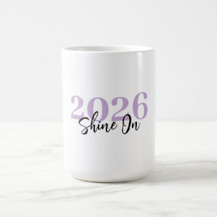 Mug Douce Lavande « Brillez » Nouveaux Débuts –
