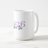 Mug Douce Lavande « Brillez » Nouveaux Débuts – (Devant droit)