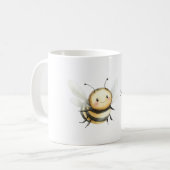 Mug Douce Mignonne Abeille à Miel (Devant gauche)