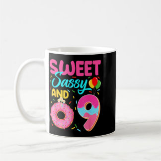 Mug Douce Sy et fille de 9 ans 9e anniversaire Do