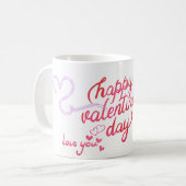 Mug Douce Teddy Saint-Valentin (Devant gauche)
