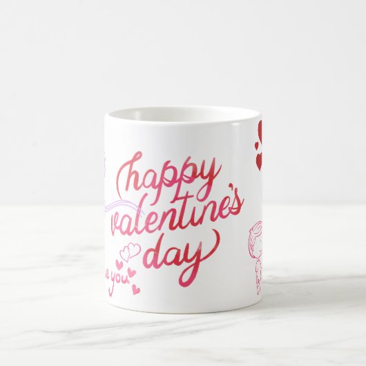 Mug Douce Teddy Saint-Valentin (Centre)