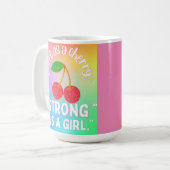 Mug Douce une cerise (Devant gauche)