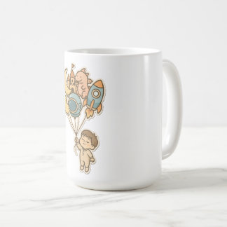Mug Douces rêves Fantasy Balloons – Illustrations mign