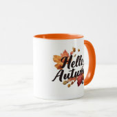 Mug Douces salutations d'automne (Devant droit)