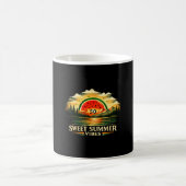 Mug Douces vibrations d'été pastèque coucher de soleil (Centre)