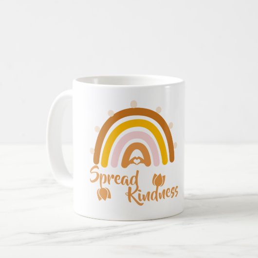Mug Douceur - Arc-en-ciel Douceur (Devant gauche)