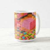 Mug Douceur aux couleurs vives (Devant droit)