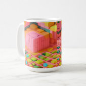 Mug Douceur aux couleurs vives (Devant gauche)