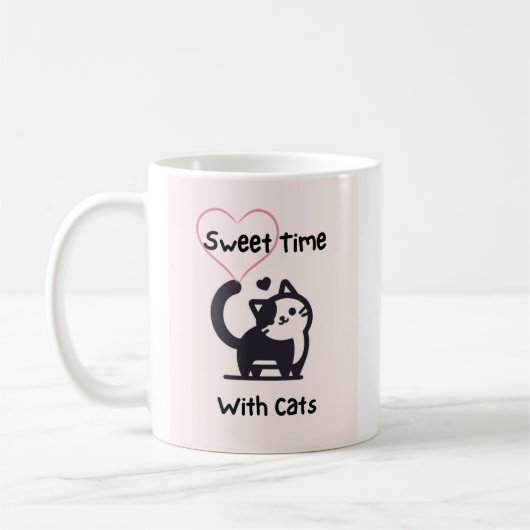 Mug Douceur avec les chats (Gauche)