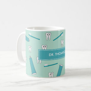 Mug Douceur Toth Turquoise Mint dentifrice Toothbrosse
