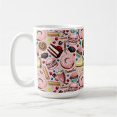 Mug Douceurs sur rose (Gauche)
