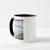 Mug Douche soudaine au-dessus de pont de Shin-Ohashi (Devant gauche)