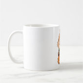 Mug Doudou Capybara Pullover Citrouille Feuilles d'Aut (Gauche)