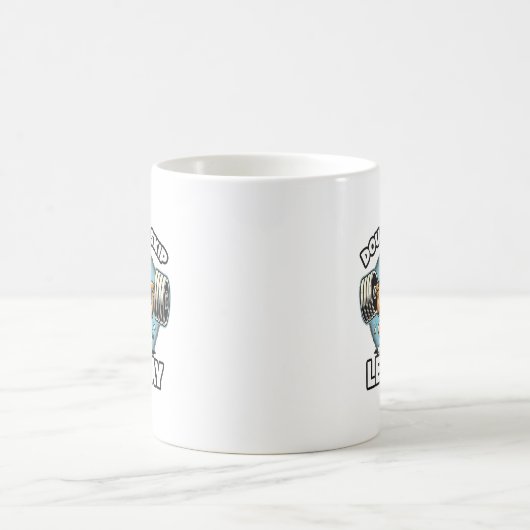 Mug Dough-n't Skip Jour de la Jambe - Drôle mignon Sal (Centre)