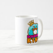 Mug Doughnut King Donut Lover Hommes garçons (Devant droit)