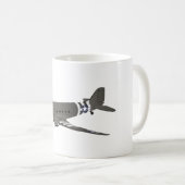 Mug Douglas C-47 Skytrain 2ÈME GUERRE MONDIALE Avion d (Devant droit)