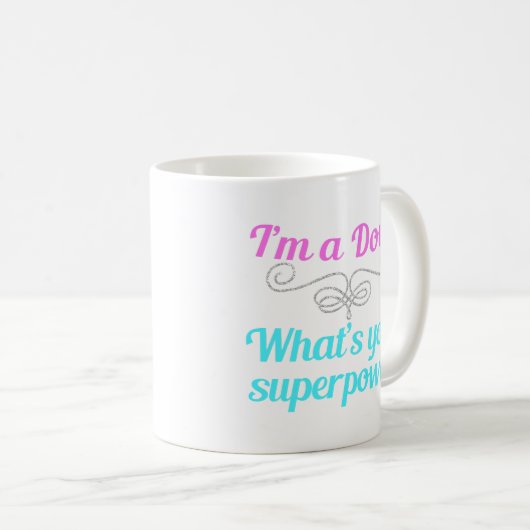 Mug Doula Superhero (Devant droit)