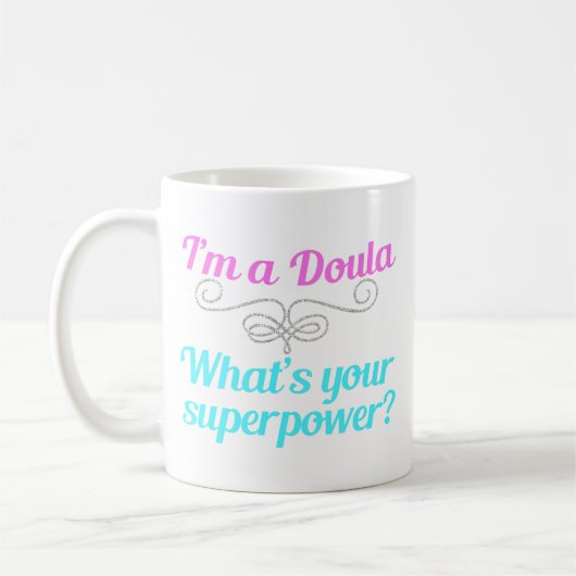 Mug Doula Superhero (Gauche)