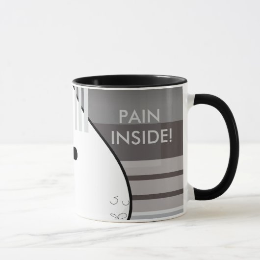 Mug Douleur à l'intérieur ! (Droite)