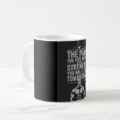 Mug Douleur aujourd'hui, force demain (Devant gauche)