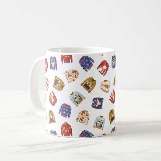 Mug Douleur de Noël moche (Devant gauche)