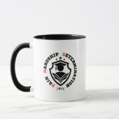 Mug Douleur, Dureté, Détermination – Citation Drôle de (Gauche)