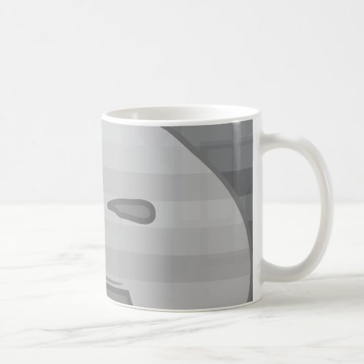 Mug Douleur monochrome (Droite)