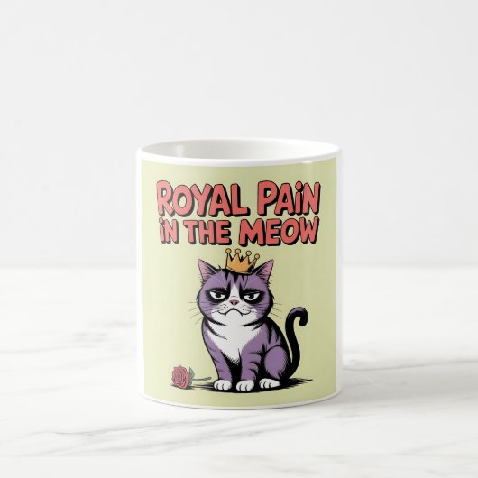 Mug Douleur royale dans le miel - Chat croustillant Ki (Centre)