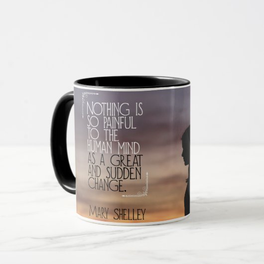 Mug Douloureux Pour L'Esprit Humain (Devant gauche)