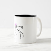 Mug d'ours philosophique (Devant droit)