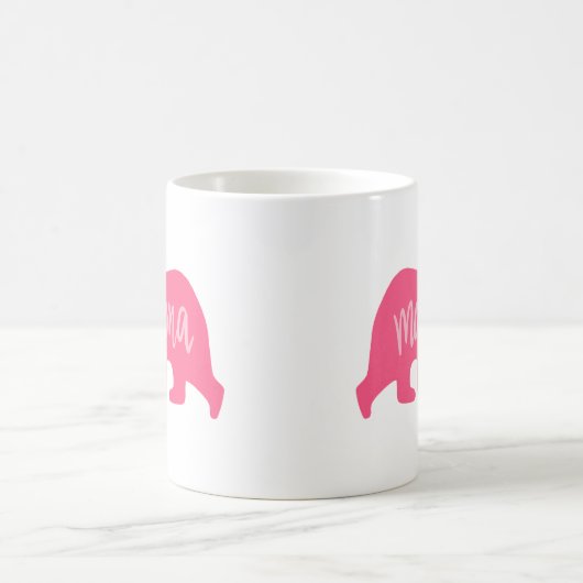 Mug d'ours rose classique (Centre)