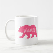 Mug d'ours rose classique (Gauche)