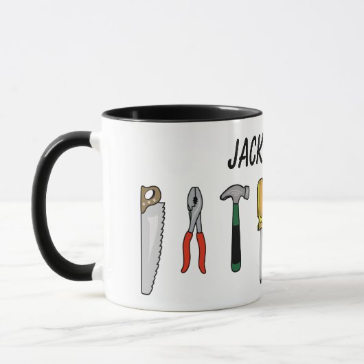 Mug d'outils personnalisés (Gauche)