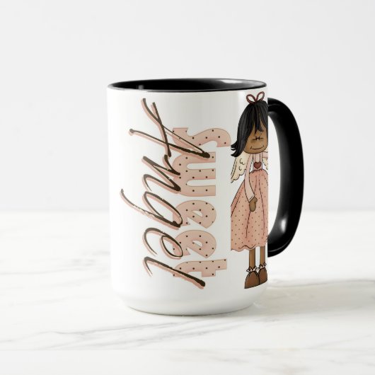Mug doux Angel (Devant droit)