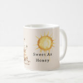 Mug Doux comme l'ours de soleil abeille miel (Devant droit)