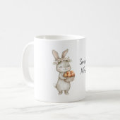 Mug Doux comme un lapin pêche (Devant gauche)