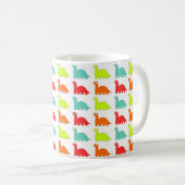Mug Doux Couleur Cute Dinosaur (Devant droit)
