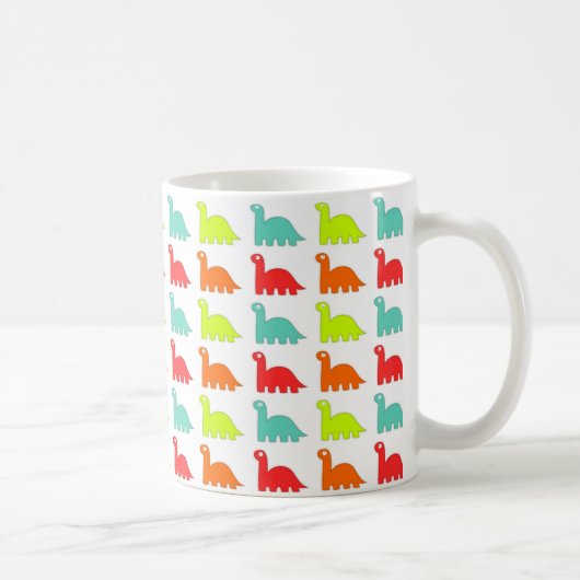 Mug Doux Couleur Cute Dinosaur (Droite)