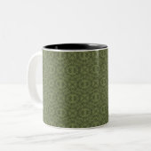 Mug doux et Dainty, Vert olive (Devant gauche)