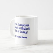 Mug Doux et fou (Devant gauche)
