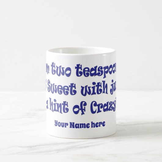 Mug Doux et fou (Centre)