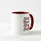 Mug Doux Ours à Capuche Message Positif (Devant droit)