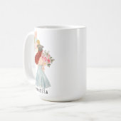 Mug Doux Peau claire Red Haired Girl Graduation (Devant gauche)