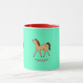 Mug Doux Pony Avec Sois Toi-Même Citation (Centre)