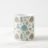 Mug Doux Pull de l'Hiver & Chocolat Chaud (Centre)