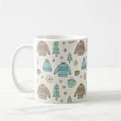 Mug Doux Pull de l'Hiver & Chocolat Chaud (Gauche)