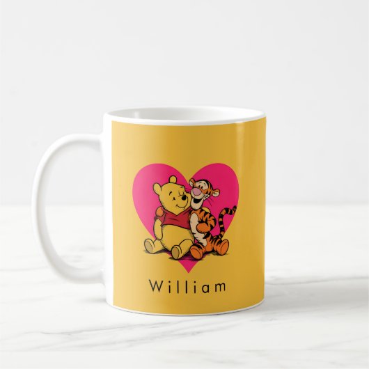 Mug Doux Winnie l'ourson et Tigger (Gauche)