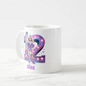 Mug Douze et prospère : Nom Starry Celebration (Devant gauche)